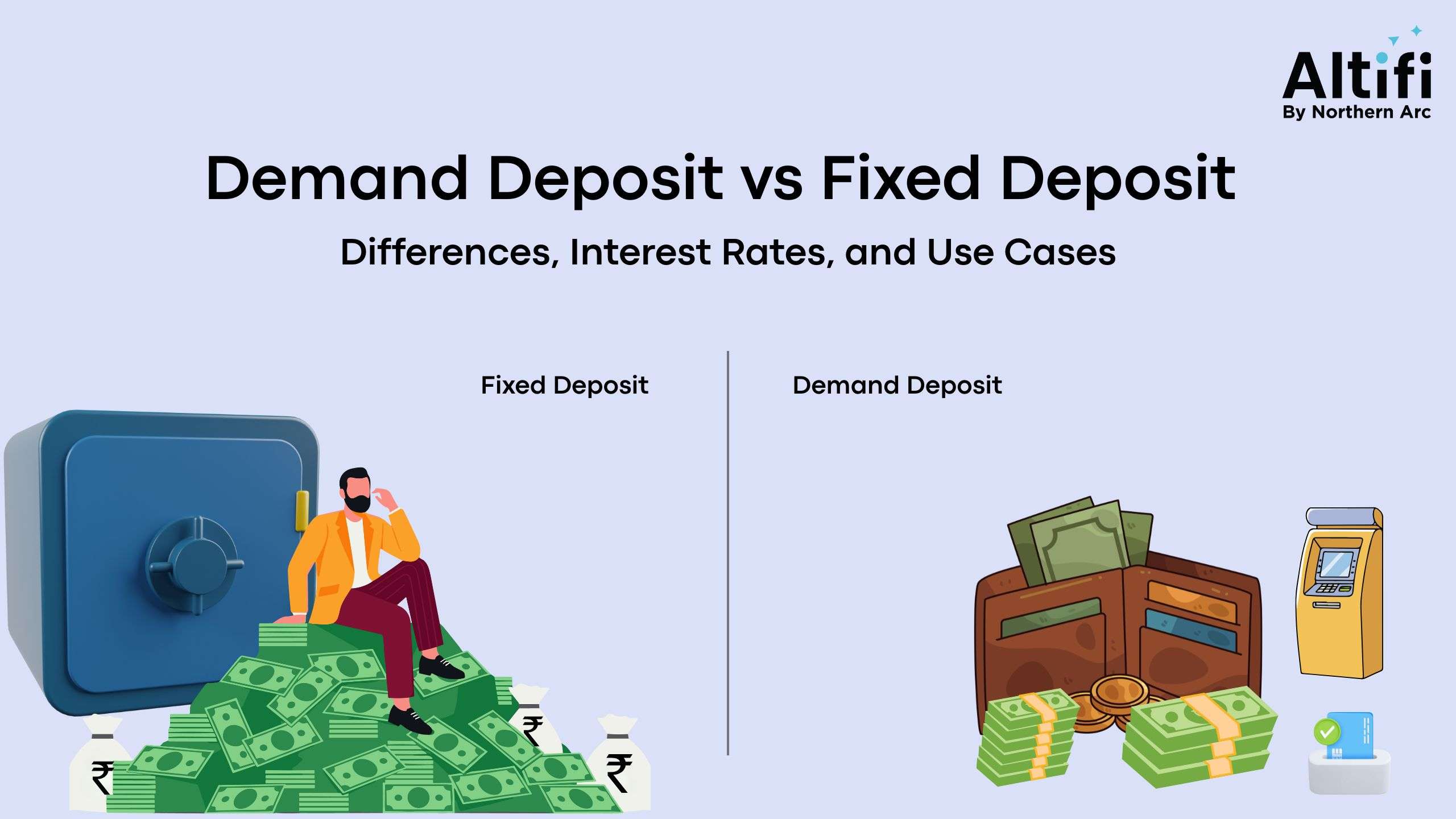 Demand Deposit vs Fixed Deposit: Differences, Interest Rates, and Use Cases